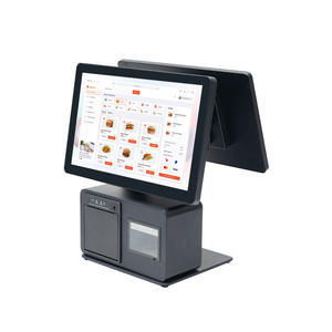 Neue 15,6-Zoll-Dual-Screen-All-in-One-Barcode-<span class=keywords><strong>POS</strong></span>-Systeme Registrier kasse mit Drucker und Scanner für den Laden - Product Image 2