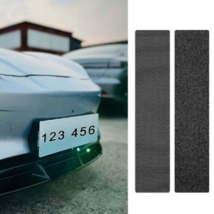 Soporte para Matrícula con Cinta Adhesiva de Gancho y Bucle, Pegatinas para Matrícula de Coche - Product Image 2