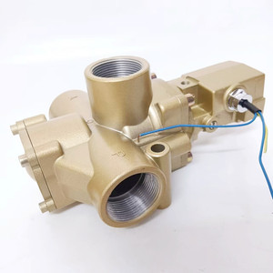 Vanne de commande directionnelle à deux positions et trois voies K23JD 20W 25W 32W 40W 50W, vanne d'arrêt pneumatique électrique filetée pour gaz - Product Image 1