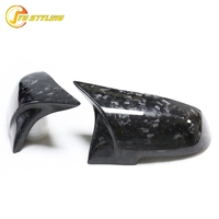 Coque de rétroviseur latéral de remplacement en fibre de carbone forgée pour BMW F20 F21 F22 F23 F30 F32 F33 F36 X1 E84 F87 M2 en fibre de carbone sèche