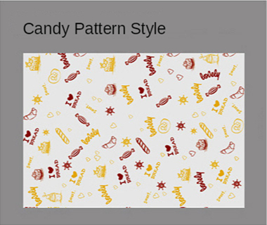 Bonbons Motif Style