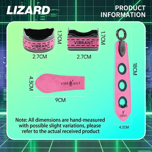 LIZARD – Ensemble de 4 sacs à craie en cuir pour billard et snooker, très vendus, pour queues de billard - Product Image 3