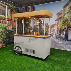 Custom Mobile Gold Beer & para Champagne Dispenser carrinho para festas de casamento Decorações - Product Image 1