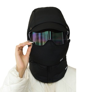Mingsiqi Ski Cap Winter Windproof Warm Neck Protector Outdoor Cycling Hat Black - Product Image 5