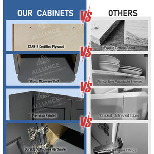 Mueble de Cocina para Microondas WMC2730 y WMC2736 con Almacenamiento |   Múltiples estilos en stock y listos para enviar |   Gabinete de Cocina Colgante de Pared - Product Image 2