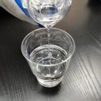 Glycérine végétale de haute pureté, liquide visqueux transparent incolore, matière première hydratante, CAS, en vente chaude