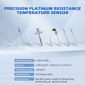 قابس ملاحة عالي الدقة مستشعر درجة الحرارة إشارة قياسية دقة PRT التحقيق - Product Image 6