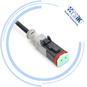 Konektor DEUTSCH DT06-8S otomotif ke konektor Sensor M12 M8 untuk unit kontrol mesin otomatis - Product Image 1