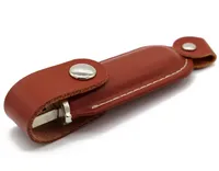 Produsen Profesional Menyediakan Flash Drive USB Kulit Ringan Berkecepatan Tinggi dengan Logo Kustom untuk Penyimpanan Data Harian di Kantor