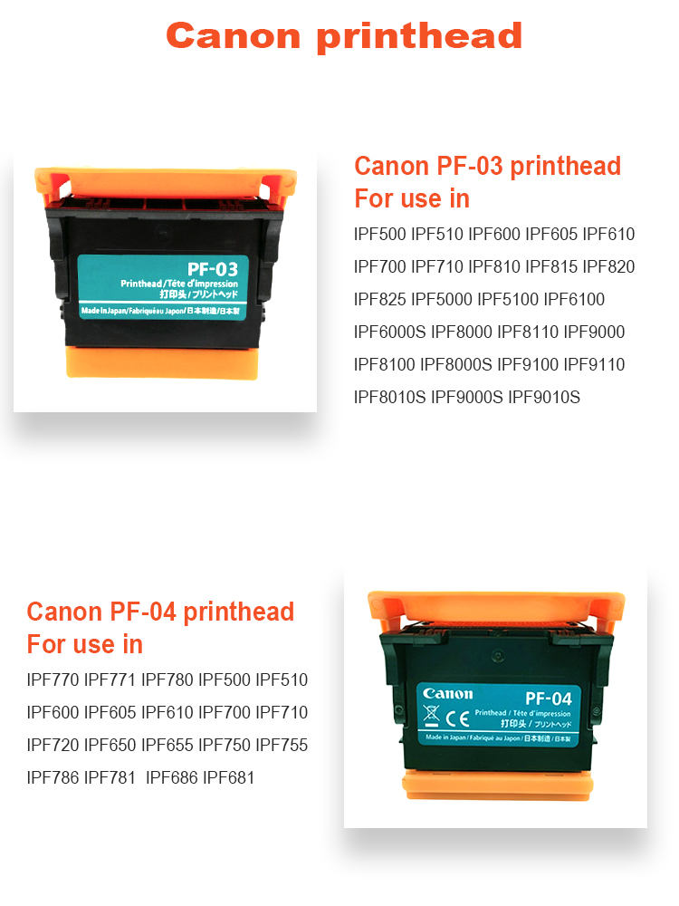 Canon PF-03/04/05/06 Printhead - 99% New Original Quality