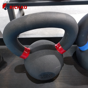 Vente en gros d'usine - Ensemble de kettlebells en fonte de 16 kg, 32 kg, 48 kg - Équipement de gym - Kettlebell en fonte - Product Image 2