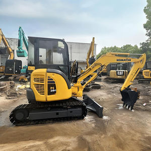 Gebruikt Komatsu PC35MR minigraafmachine 3,5 ton PC 35 MR kleine graafmachine goedkoop 3,5T rupsgraafmachine bouwmachines - Product Image 3