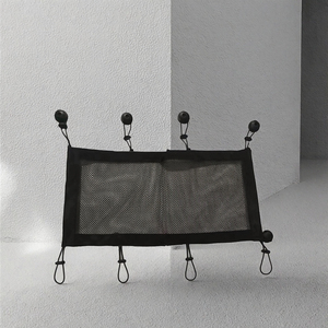 Modern Under <b>Desk</b> Cable Management Net with Mesh Fabric <b>Large</b> Capacity Wire Organizer for Home Use - Product Image 3