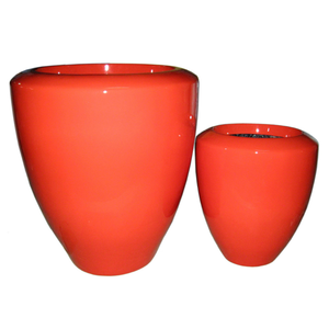 Macetas de Jardín de Fibra de Vidrio Ecológicas, Modernas, Ligeras, Duraderas, al Mejor Precio, Impermeables, para Exterior/Interior, Juego de 2 Piezas - Product Image 2