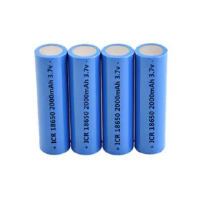 Bateria recarregável 18650 bateria de lítio-íon 3.7V de alta capacidade 18650 para ferramentas elétricas