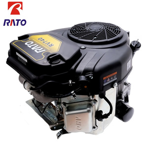 Rato RV740D 80 mm moteur à arbre vertical 1 pouce 25.4mm démarrage électrique refroidi par air pour roulement de composant de base de machines d'ingénierie - Product Image 2