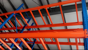 Heavy-Duty thép Pallet Rack hỗ trợ thanh cho xếp chồng Kệ Kệ span dầm kệ kim loại có thể điều chỉnh kệ và kệ - Product Image 4