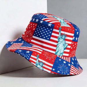 Sombrero para el Día de la Independencia de Estados Unidos, Sombrero Personalizado con la Bandera de EE. UU. para el 4 de Julio, Modelo B-4495 - Product Image 3