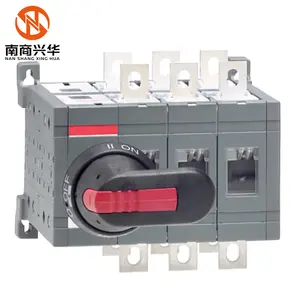 全新原装OT250E03CP 250A 3极手动转换开关，包括黑色塑料IP65 I-0-II手枪式手柄