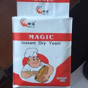 HACCP certification and swelling product type Instant dry yeast for bakery 500gx20bags