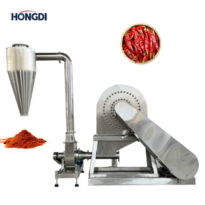 Pulvérisateur de poudre fine en acier inoxydable à haute efficacité, roulement de moteur pour le traitement chimique des aliments, production de 51 à 100 kg/h, puissance de 1 kW - Product Image 2