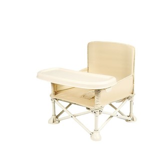 Chaise haute portable pour bébé, pliable, tabouret de camping en plein air avec auvent pour enfants de 1 à 2 ans, pour l'alimentation en déplacement - Product Image 5