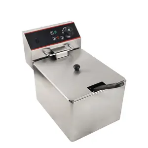 Restaurant Fast Food Cheap Deep Fryer Price Kitchen Equipment Double Commercial turkey fryer