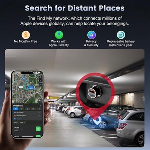 Localizador GPS para Automóvil Apple Find <span class=keywords><strong>My</strong></span>, Indetectable, Carga Rápida de Doble Puerto, Sin Cuota Mensual, Sin Tarjeta SIM - Product Image 4