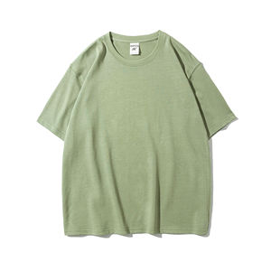 Gran Stock, Camisetas Personalizadas de Alta Calidad, 180G, 100% Algodón, Impresión de Logotipo OEM, Cuello Redondo, Manga Corta, Transferencia Térmica para Hombre - Product Image 3