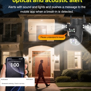 Hieasy 24 Hours Working AOV Real 4Lens 20MP 10K Outdoor HD <b>360</b> <b>CCTV</b> IP Wifi Wireless PTZ 4G Solar Surveillance Security <b>Cameras</b> - Product Image 3