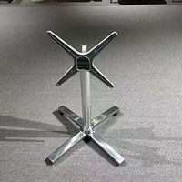 Piétement de table pliable en alliage d'aluminium robuste, pièces de connexion pour meubles, pieds de table à manger, accessoires de quincaillerie métallique pour table