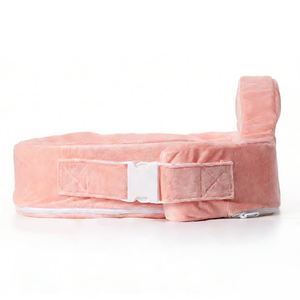 Almohada de Lactancia Ergonómica y Confortable, Soporte de Espuma para la Espalda, para un Soporte Óptimo para Mamá y Bebé, Lateral Ajustable (Rosa) - Product Image 3