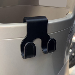 Double Hook Plastic Storage Hook For Electric Vehicle Box Mounting 0 1kg Capacity - Product Image 2