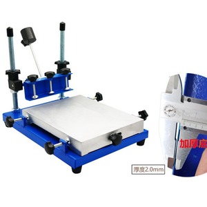 Impresora Manual de Serigrafía de Cama Plana 450x610 mm, Monocromática, 1 Estación, para Plantillas SMT - Product Image 5