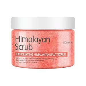 Crème Gommante Corporelle Bio Transfrontalière pour Nettoyage et Exfoliation, Parfum Rose, Spécialement Conçue pour l'Élimination des Taches Noires, pour Femmes, Tous Types de Peau - Product Image 1