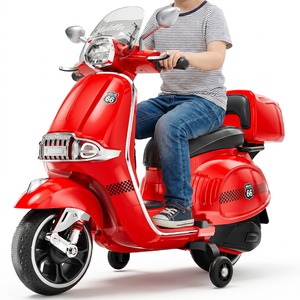 Motocicleta de Juguete con Control Remoto, Luces LED MP3 de 12V, Ruedas de Entrenamiento, Arranque Lento, OEM ODM - Product Image 1