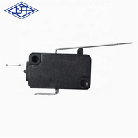 Micro interrupteurs série KW15 sans couleur noire spst directe d'usine avec micro interrupteurs 250V AC
