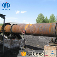 Four rotatif Hongji avec boîte de vitesses à roulements à billes pour la régénération du charbon à partir de minerai de fer, économie d'énergie, haute capacité