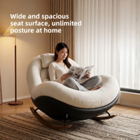 Schaukelstuhl für Erwachsene, Schlafsofa für Balkon und Zuhause, 2026 Neuer Stil, Lässiger Internet-Trend, Wohnzimmer Luxus-Liegestuhl