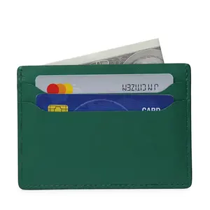 Wallets Leather Thin Credit Card Wallets Custom Card Holder Slim Rfid Blocking Wallets For Man