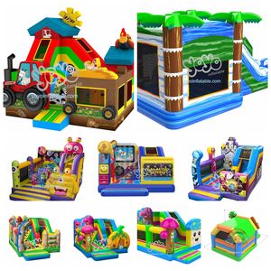 Jeu gonflable populaire pour fêtes en plein air, sport pour adultes, boule de démolition gonflable, balançoire à boule de tirage - Product Image 4