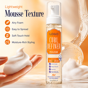 Mousse Définition des Boucles en Gros, Mousse Coiffante Hydratante en Profondeur avec Huile de Karité et d'Argan pour Cheveux Naturels 251ml - Product Image 3