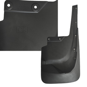 Land Cruiser LC200 <b>Mud</b> <b>Flaps</b> 2016-2021 GT Body Kit Rear Plastic Black - Product Image 3