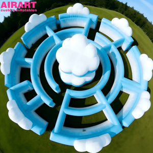 Novedosa estructura inflable de laberinto de nubes para parques infantiles, carpa inflable de laberinto personalizada para eventos de juegos infantiles - Product Image 1
