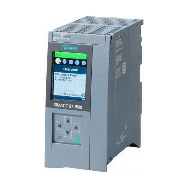Inventory New PLC Module 6ES75163AP030AB0 SIMATIC S7-1500 CPU 1516-3 PN/DP 6ES7516-3AP03-0AB0 Industrial Control PLC Programming