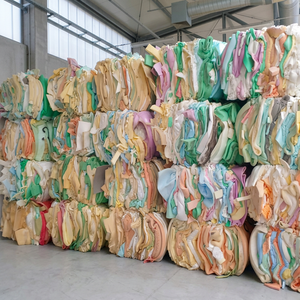 Espuma de Poliuretano (PU) Reciclada de Grado A con Relleno Reaglutinado de Residuos Textiles, Embalaje en Fardos de 400 Kg, Hecho en India - Product Image 3