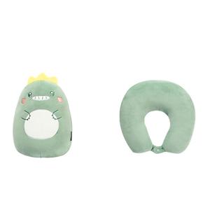 หมอนรองคอรูปตัวยูไดโนเสาร์ 28x28x14 ซม. รองรับคอแบบสองจุดประสงค์สำหรับผู้ใหญ่ ดีไซน์การ์ตูนรูปสัตว์ - Product Image 1