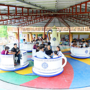 <b>Large</b> Indoor/outdoor Steel & Fiberglass <b>Tea</b> <b>Cup</b> Ride With 36 Seats For Shopping Malls And Funfairs - Product Image 2