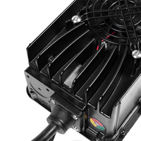 48V 60V 72V 5A-30A IP67 Chargeur de batterie portable étanche certifié CE pour batterie de voiture au lithium-ion
