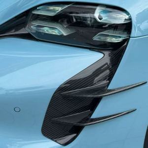 Kit carrosserie de haute qualité pour <span class=keywords><strong>Porsche</strong></span> <span class=keywords><strong>Taycan</strong></span> <span class=keywords><strong>4S</strong></span> <span class=keywords><strong>Cross</strong></span> Turismo, lèvre en fibre de carbone sèche, diffuseur, jupes latérales - Product Image 2